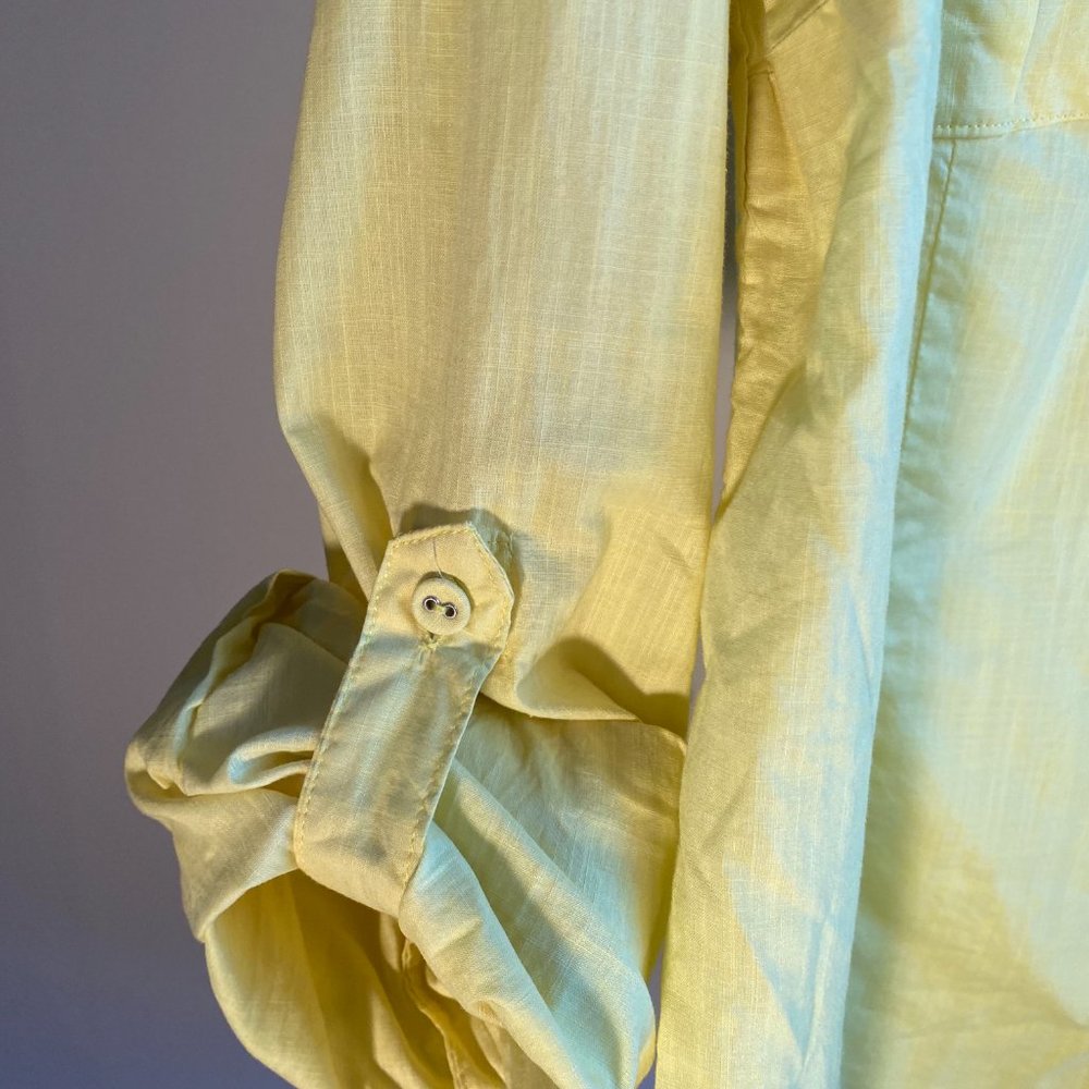 Chartreuse Button Down, Perfect Condition - image 5